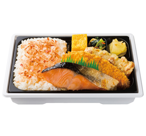 銀しゃけ塩焼き弁当